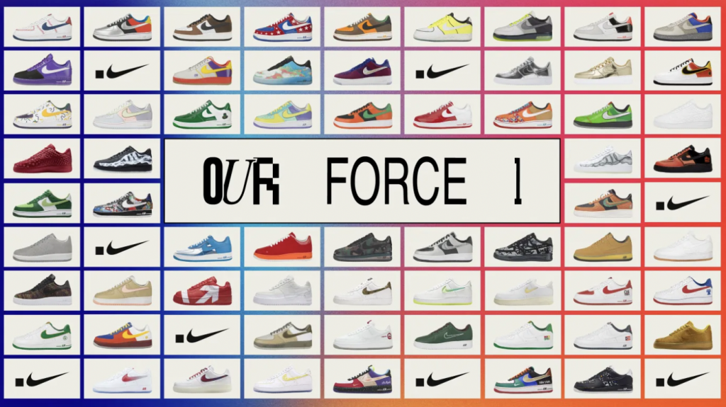 NFT-кросівки Nike Our Force 1